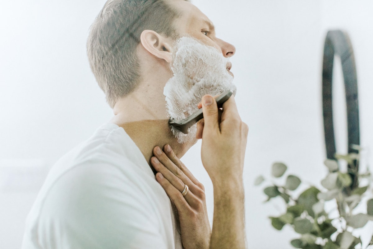 Professional grooming consultation setup